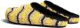 Marni Fussbett Sabot raffia slippers Yellow - Thumbnail 3