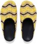 Marni Fussbett Sabot raffia slippers Yellow - Thumbnail 4