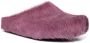 Marni Fussbet Sabot calf-hair slippers Purple - Thumbnail 2