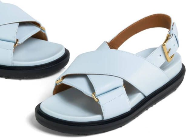 Marni Fussbett slingback sandals Blue