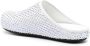 Marni glass-crystals leather slippers White - Thumbnail 3