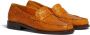 Marni interwoven-design leather loafers Orange - Thumbnail 2