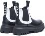 Marni Kids chunky ankle leather boots Black - Thumbnail 3
