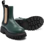 Marni Kids elasticated-ankle chunky-sole boots Green - Thumbnail 2