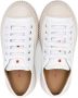 Marni Kids embroidered-logo leather sneakers White - Thumbnail 3