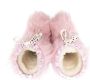 Marni Kids faux-fur knee-length boots Pink - Thumbnail 3