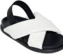 Marni Kids faux-leather criss-cross sandals White - Thumbnail 4