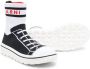 Marni Kids intarsia-knit high-top sneakers Black - Thumbnail 2