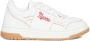 Marni Kids logo-embroidered canvas sneakers White - Thumbnail 2