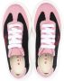 Marni Kids logo-embroidered low-top sneakers Pink - Thumbnail 3