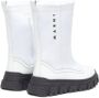 Marni Kids logo-print ankle leather boots White - Thumbnail 3