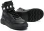 Marni Kids logo-print lace-up sneakers Black - Thumbnail 2