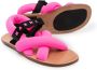 Marni Kids logo-print strappy sandals Pink - Thumbnail 2