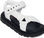 Marni Kids logo-strap leather sandals White - Thumbnail 4