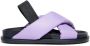 Marni Kids moulded-footbed leather sandals Purple - Thumbnail 2
