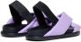 Marni Kids moulded-footbed leather sandals Purple - Thumbnail 3