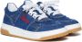 Marni Kids panelled denim sneakers Blue - Thumbnail 2