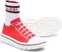 Marni Kids sock-style high-top sneakers Red - Thumbnail 2