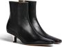 Marni heeled leather ankle boots Black - Thumbnail 2
