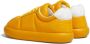 Marni lace-up leather sneakers Yellow - Thumbnail 3