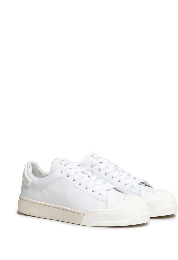 Marni lace-up panelled sneakers White