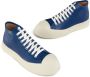 Marni leather mid-top sneakers Blue - Thumbnail 4