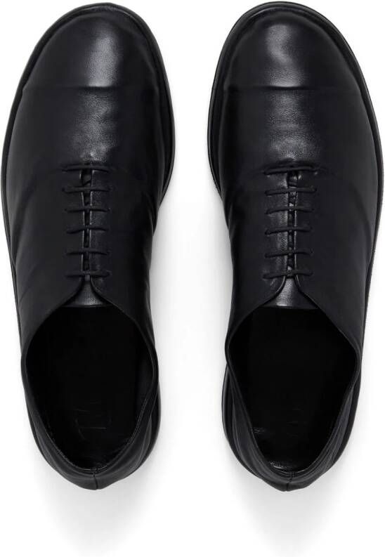 Marni leather oxford shoes Black