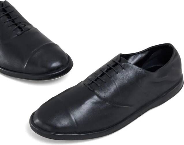 Marni leather oxford shoes Black