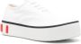 Marni logo-embossed flatform sneakers White - Thumbnail 2