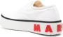 Marni logo-embossed flatform sneakers White - Thumbnail 3