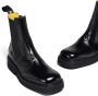 Marni logo-embossed leather Chelsea boots Black - Thumbnail 4