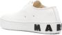 Marni logo-embossed leather sneakers White - Thumbnail 3