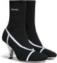 Marni logo intarsia-knit ankle boots Black - Thumbnail 2