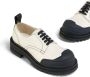 Marni Dada Army leather derby shoes White - Thumbnail 4