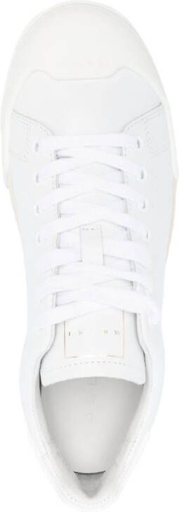Marni low-top leather sneakers White
