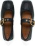 Marni scalloped leather Mary Jane shoes Black - Thumbnail 4