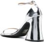 Marni 105mm metallic block-heel sandals Silver - Thumbnail 3