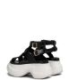 Marni open-toe platform sandals Black - Thumbnail 3
