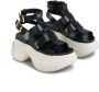 Marni open-toe platform sandals Black - Thumbnail 5