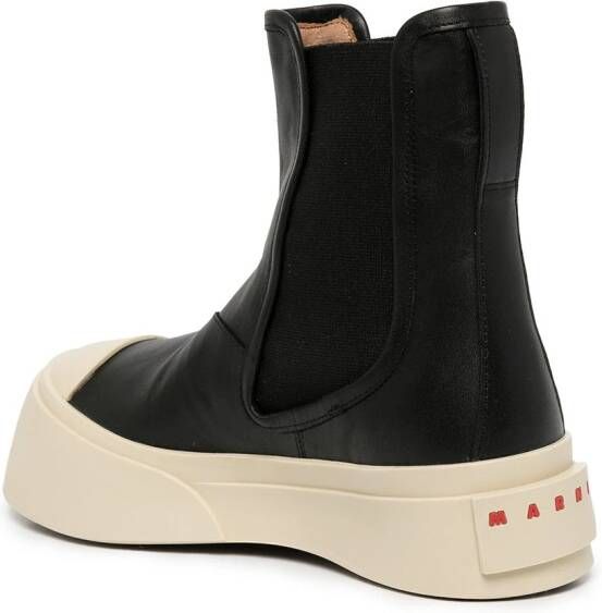 Marni Pablo leather Chelsea boots Black