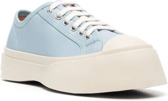 Marni Pablo leather low-top sneakers Blue