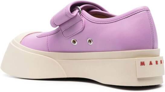 Marni Pablo leather Mary Jane sneakers Purple
