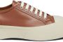 Marni Pablo leather sneakers Brown - Thumbnail 2