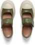 Marni Pablo Mary Jane leather sneakers Green - Thumbnail 4