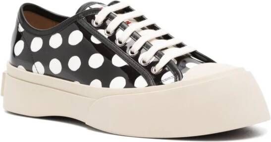 Marni Pablo polka dot-print sneakers Black