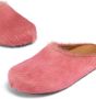Marni Fussbet Sabot calf-hair slippers Pink - Thumbnail 5