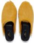 Marni round-toe slip-on slippers Yellow - Thumbnail 4
