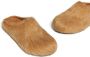 Marni Fussbet Sabot calf-hair slippers Brown - Thumbnail 5