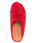 Marni Fussbet Sabot calf-hair slippers Red - Thumbnail 4