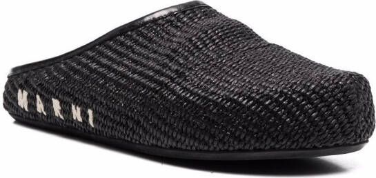 Marni Sabot slip-on shoes Black